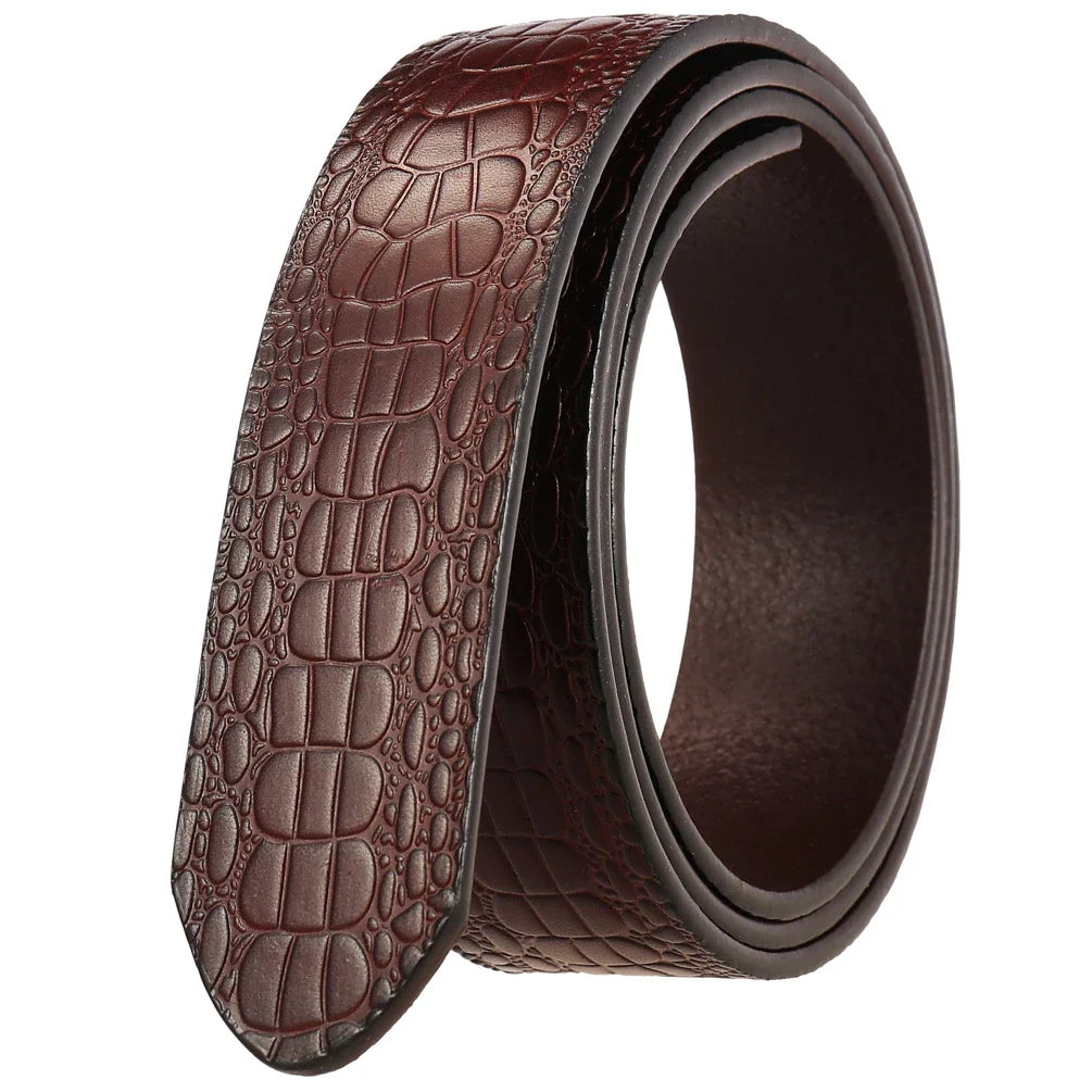 KTX-715795 Men's Cowhide Leather Belt - Durable and Stylish Leather Accessory