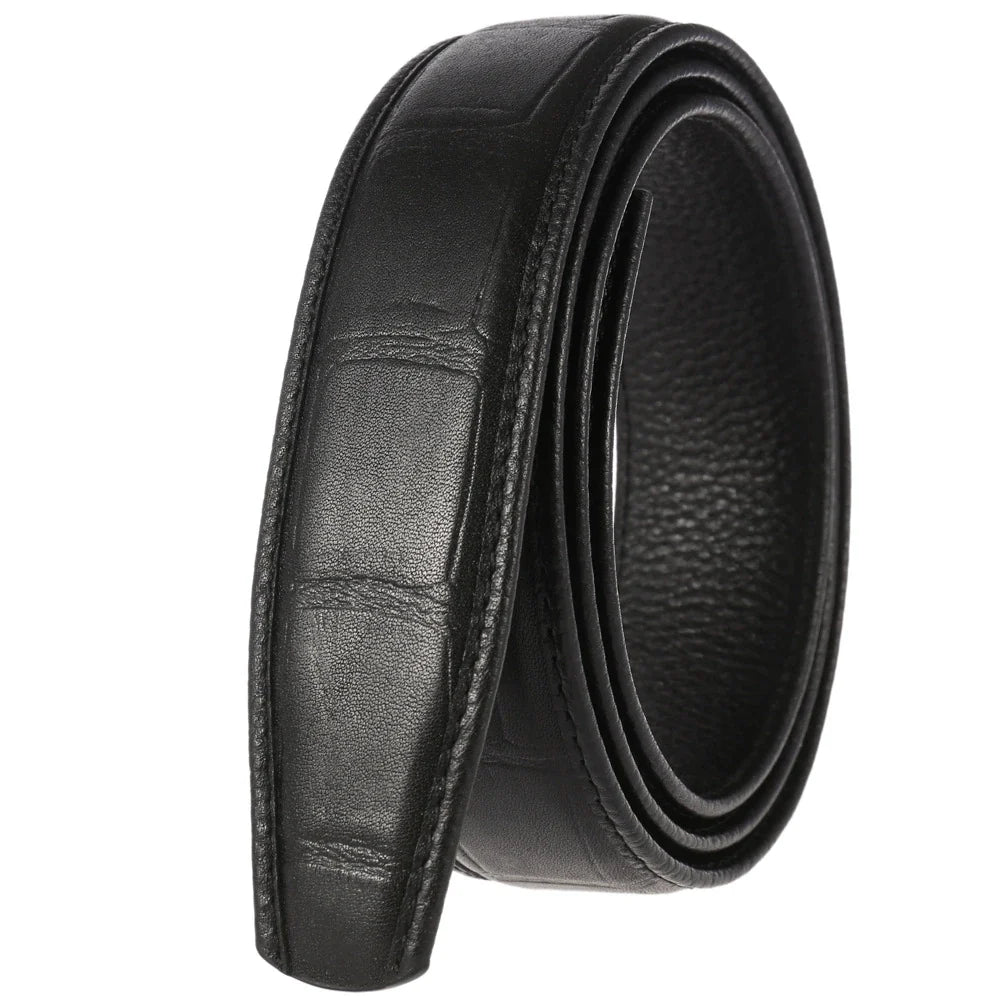 KTX-715795 Men's Cowhide Leather Belt - Durable and Stylish Leather Accessory