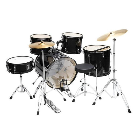 KTX-141331 22in Double-layer Oil Skin Drum with Five Drums and Black Frame