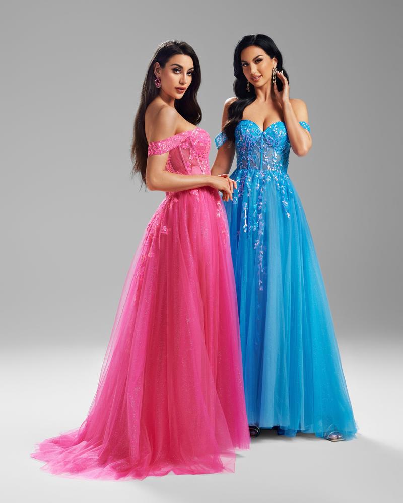 KTX-150675 Elegant Pink Evening Dress for Special Occasions - Model EZ25002