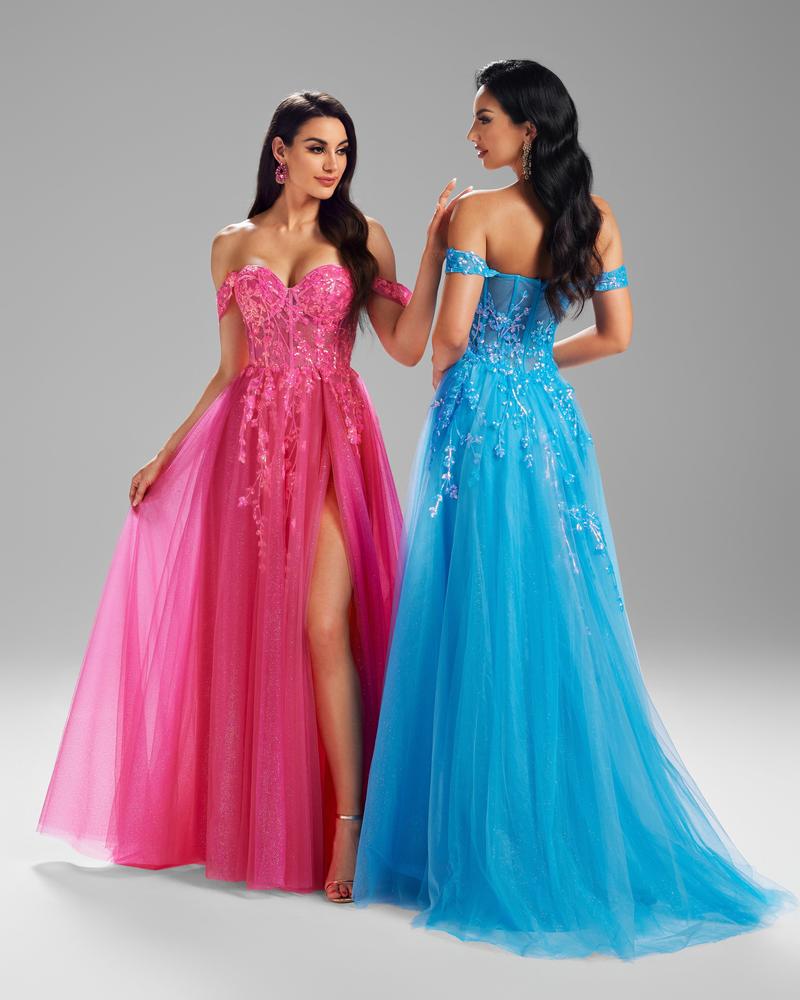 KTX-150675 Elegant Pink Evening Dress for Special Occasions - Model EZ25002