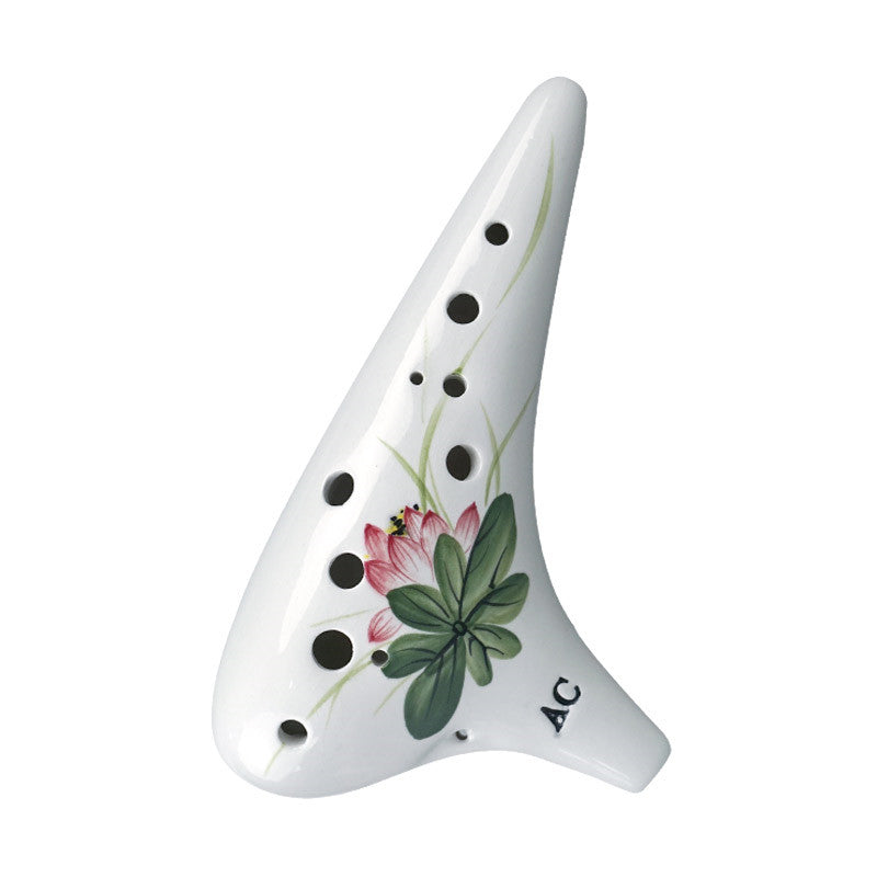 KTX-107411 Beginner-Friendly 12-Hole Ocarina for Learning and Performance
