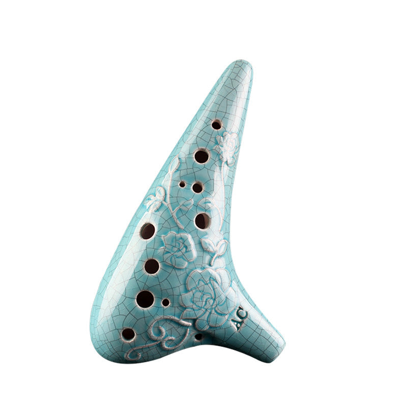 KTX-107411 Beginner-Friendly 12-Hole Ocarina for Learning and Performance