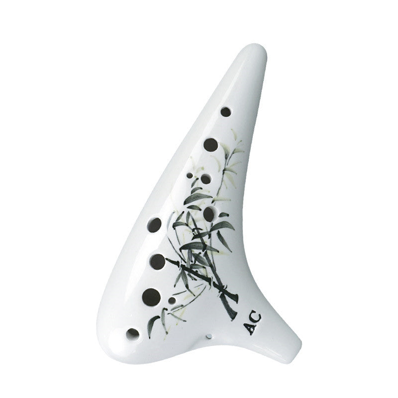 KTX-107411 Beginner-Friendly 12-Hole Ocarina for Learning and Performance