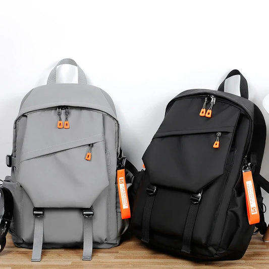 KTX-035091 Large Capacity 17 Inch Polyester Backpack for College and Travel, Ideal School Bag for Men