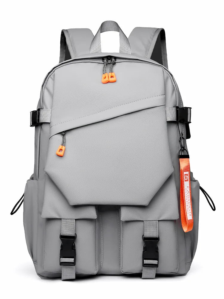 KTX-035091 Large Capacity 17 Inch Polyester Backpack for College and Travel, Ideal School Bag for Men