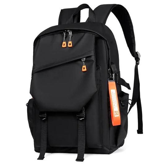KTX-035091 Large Capacity 17 Inch Polyester Backpack for College and Travel, Ideal School Bag for Men