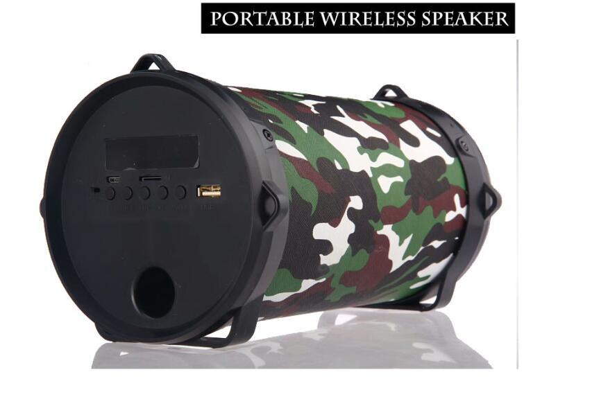 KTX-496403 Portable Bluetooth Speaker with 5W Output, Built-in Lithium Battery, and FM Radio – Multiple Colors Available