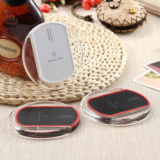 KTX-862803 Wireless Charger Receiver with QI Certification - Compatible with iPhone and Samsung Models - 5W Charging Power, Overheat & Overcurrent Protection