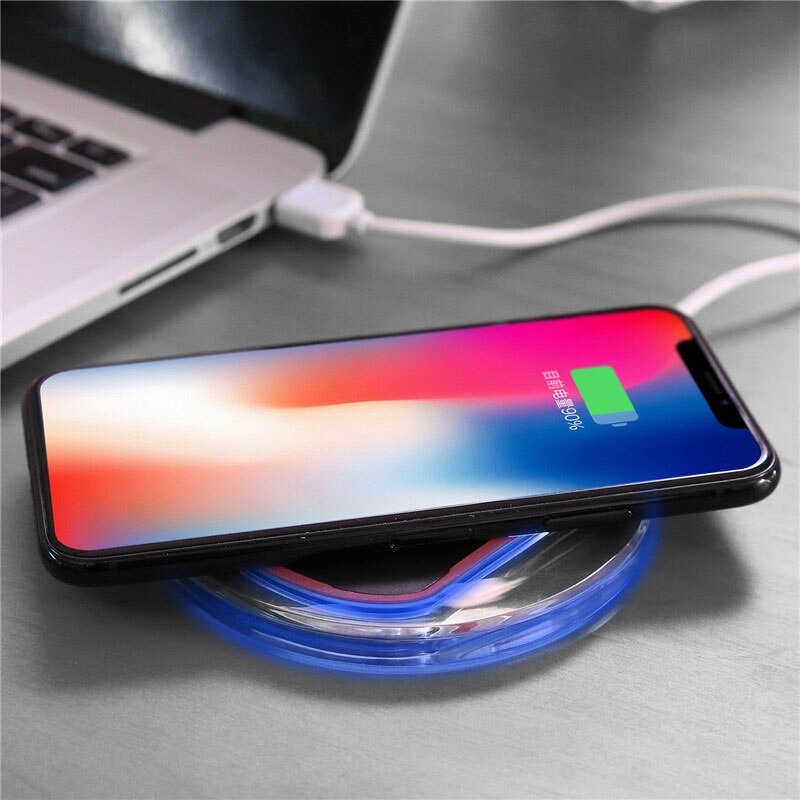 KTX-862803 Wireless Charger Receiver with QI Certification - Compatible with iPhone and Samsung Models - 5W Charging Power, Overheat & Overcurrent Protection
