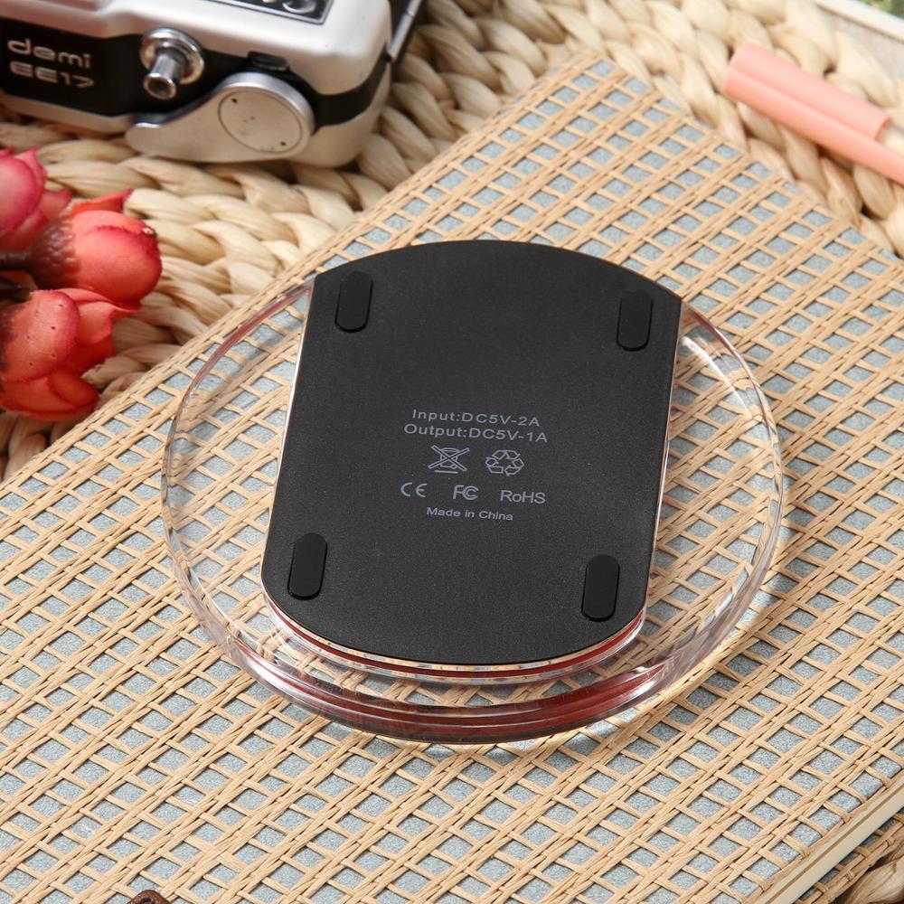 KTX-862803 Wireless Charger Receiver with QI Certification - Compatible with iPhone and Samsung Models - 5W Charging Power, Overheat & Overcurrent Protection