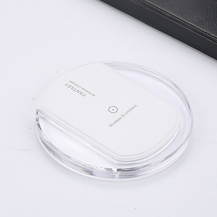 KTX-862803 Wireless Charger Receiver with QI Certification - Compatible with iPhone and Samsung Models - 5W Charging Power, Overheat & Overcurrent Protection