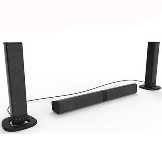 KTX-020691 Foldable Bluetooth Split Speaker with Built-in Lithium Battery, 2000 mAh, 2.5 Hour Playtime, 5W Output, USB Connectivity, and 32GB Expansion Support