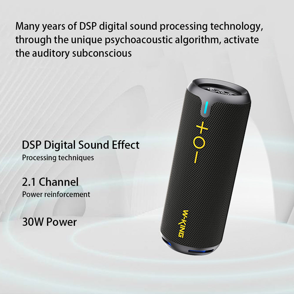 KTX-935891 Bluetooth Portable Speaker - Waterproof and Dust-proof with Long Battery Life and USB Charging