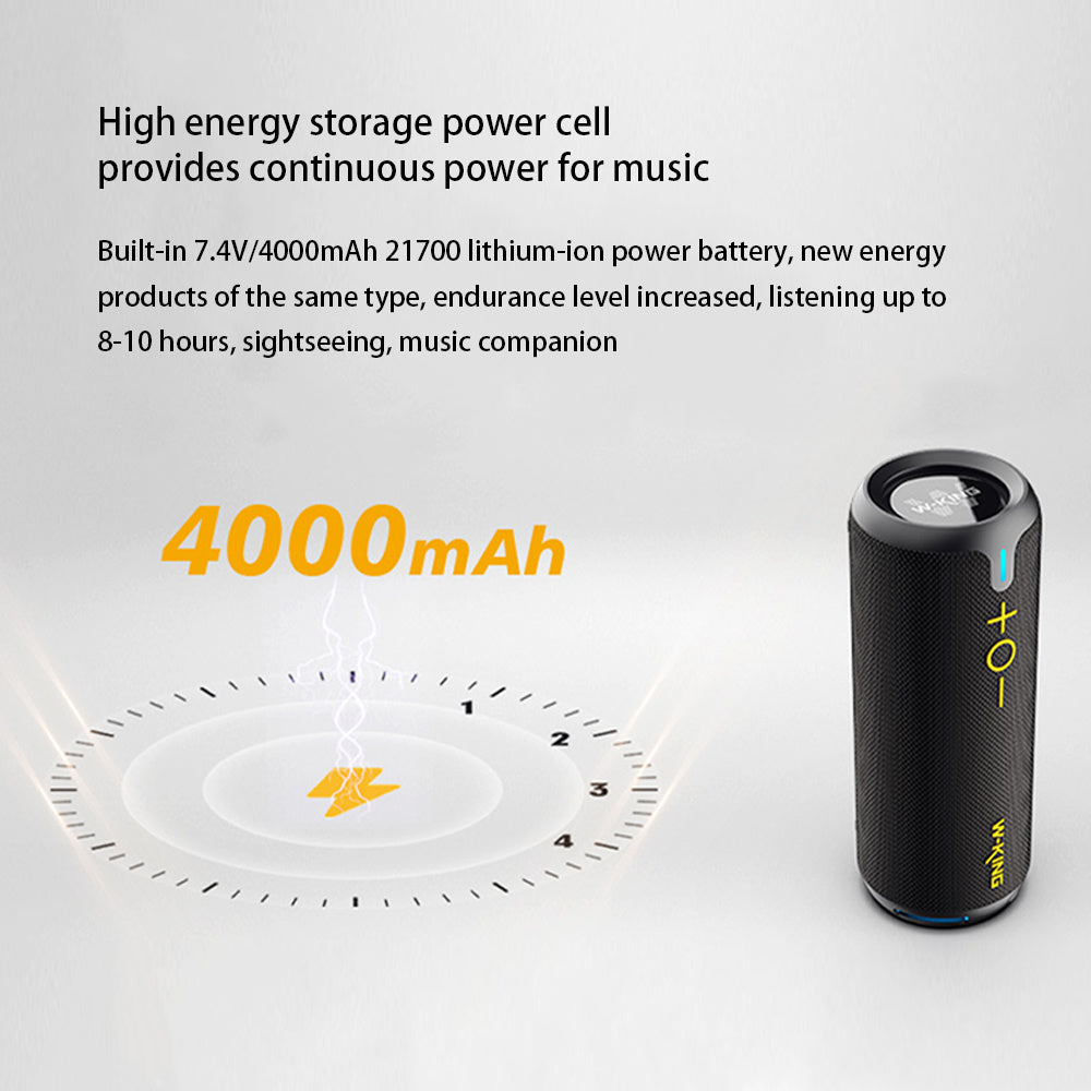 KTX-935891 Bluetooth Portable Speaker - Waterproof and Dust-proof with Long Battery Life and USB Charging