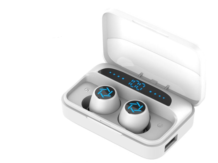 KTX-358419 Bluetooth 5.0 Wireless Earbuds with Touch Controls and Binaural Microphone
