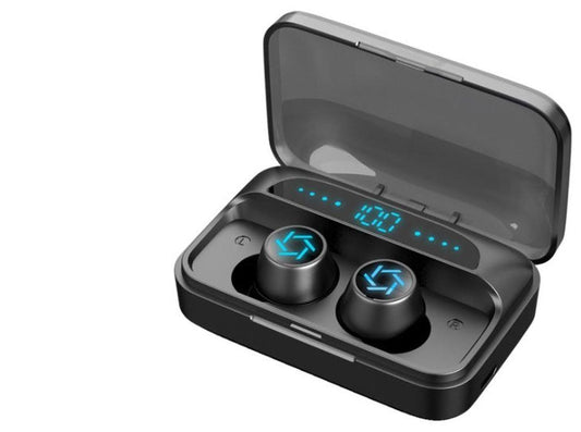 KTX-358419 Bluetooth 5.0 Wireless Earbuds with Touch Controls and Binaural Microphone