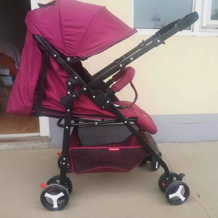 KTX-108499 Compact One-Hand Folding Baby Stroller for Infants and Toddlers Ages 0-3 Years