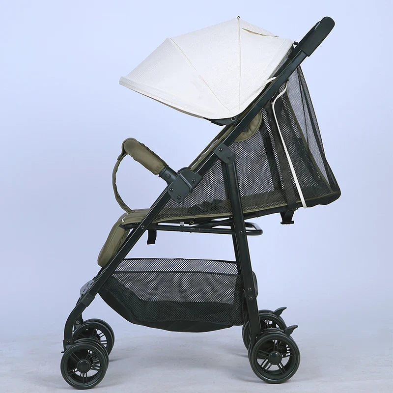 KTX-108499 Compact One-Hand Folding Baby Stroller for Infants and Toddlers Ages 0-3 Years