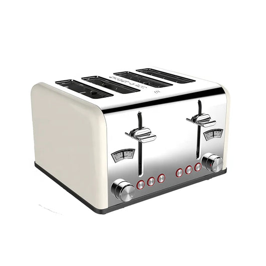 KTX-734099 4-Slice Toaster with Visible Window and Sandwich Setting, Electric Pop-Up Bread Toaster