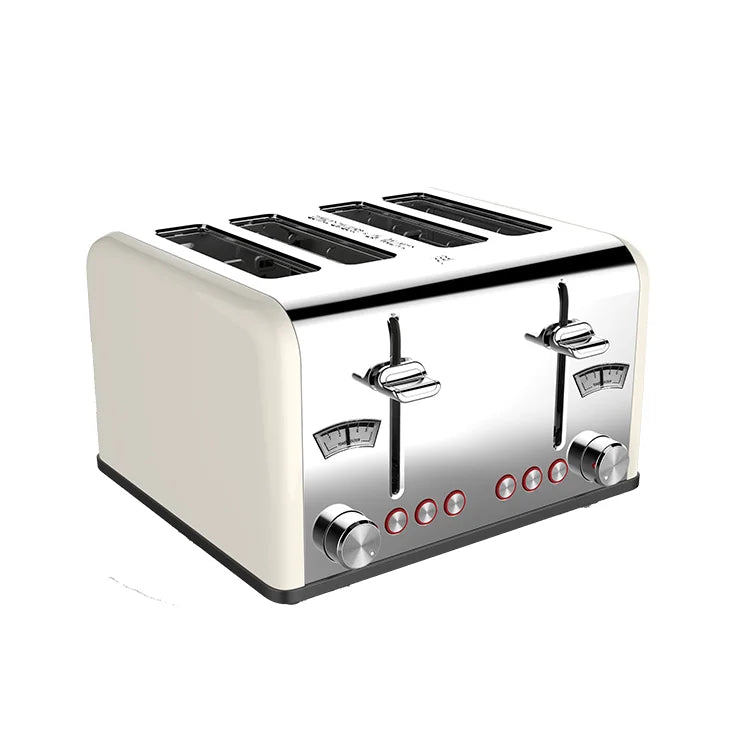 KTX-734099 4-Slice Toaster with Visible Window and Sandwich Setting, Electric Pop-Up Bread Toaster