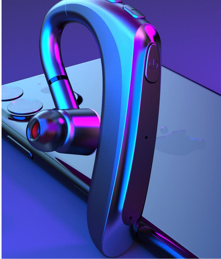 KTX-264275 Business Ear-Hook Bluetooth Headset with Caller ID – 48H Talk Time, 200mAh Battery, 10-15m Range