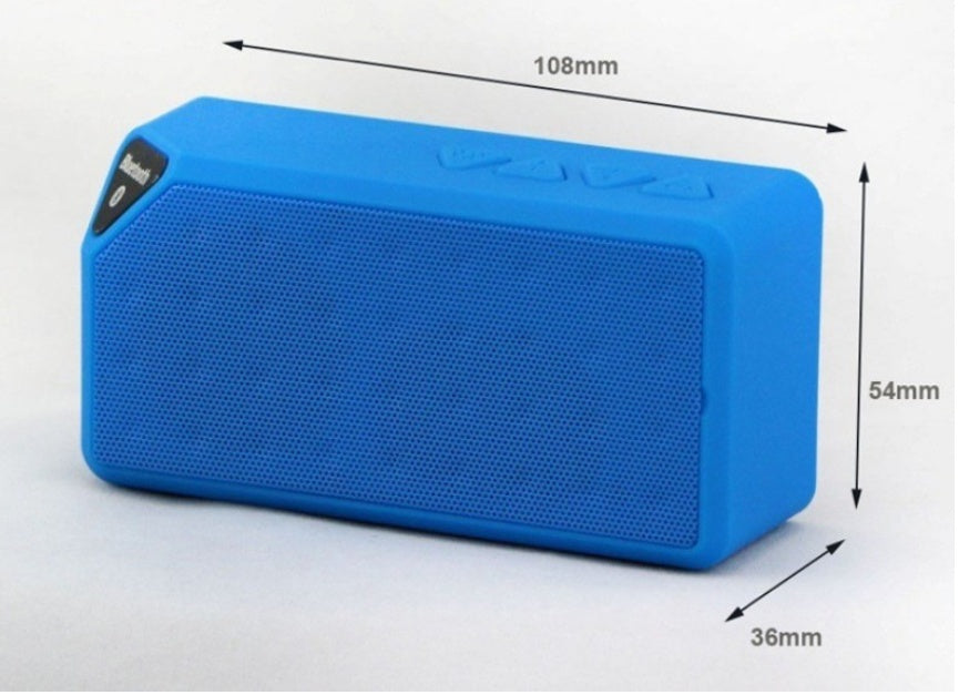 KTX-948243 Portable Mini Bluetooth Speaker with Subwoofer for Outdoor Use