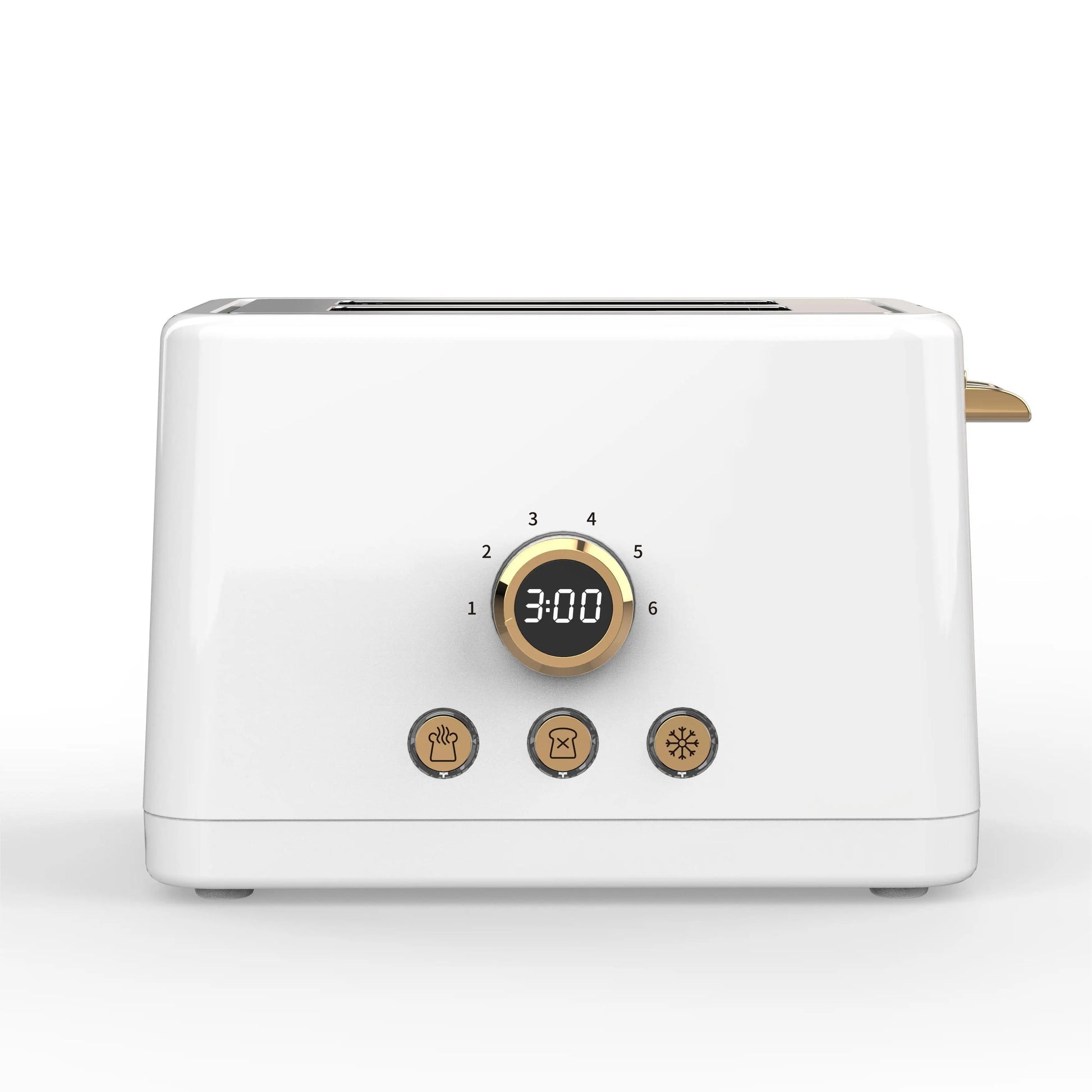 KTX-486611 Classic Vintage Digital Bread Toaster with LED Display and Touch Control