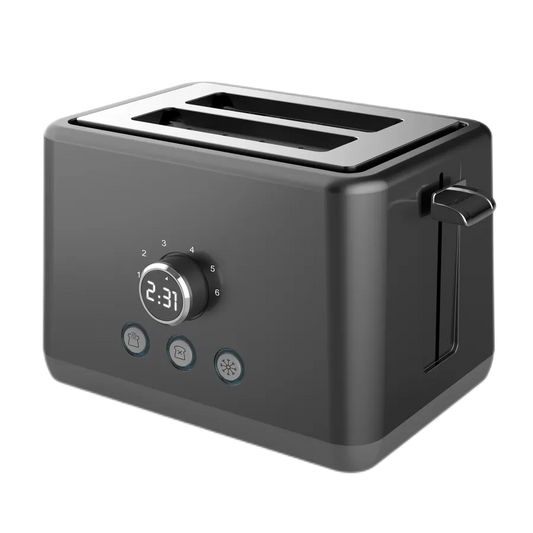 KTX-486611 Classic Vintage Digital Bread Toaster with LED Display and Touch Control
