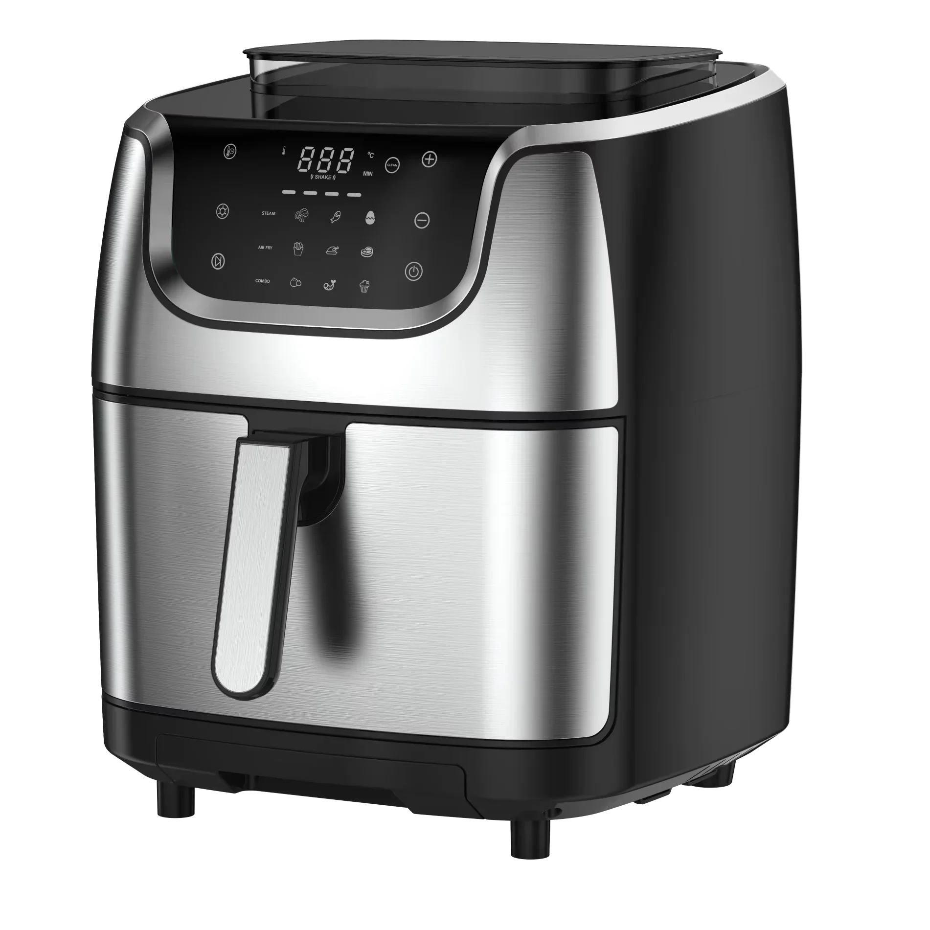KTX-089619 Temperature Control Steam Air Fryer with 6L Capacity for Easy and Healthy Cooking
