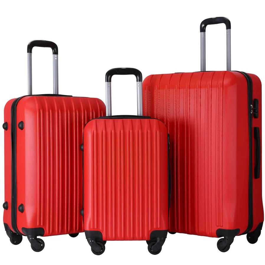 KTX-666899 ABS Plastic Waterproof Travel Trolley Luggage - Available in 20", 24", 28" Sizes