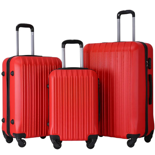 KTX-666899 ABS Plastic Waterproof Travel Trolley Luggage - Available in 20", 24", 28" Sizes