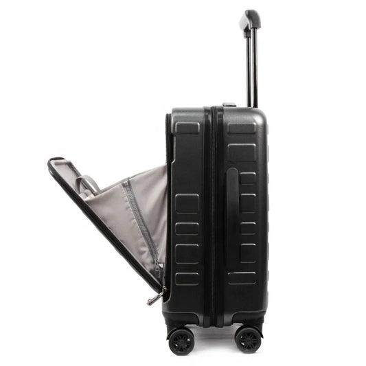 KTX-944851 20-Inch ABS PC Cabin Travel Trolley Case with Laptop Compartment