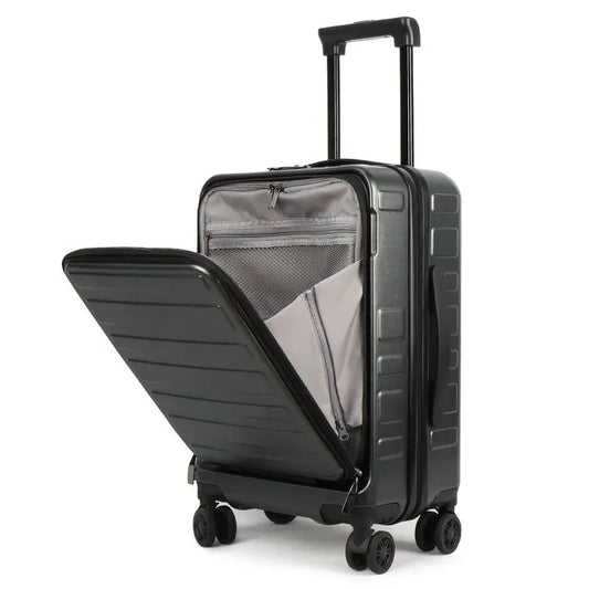 KTX-944851 20-Inch ABS PC Cabin Travel Trolley Case with Laptop Compartment