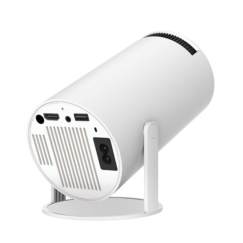 KTX-539731 Portable Intelligent Projector HY300PRO - 4K Hard Decoding, Wireless Connectivity, 130-Inch Display, Dual-Band Wi-Fi 6, Android 11.0