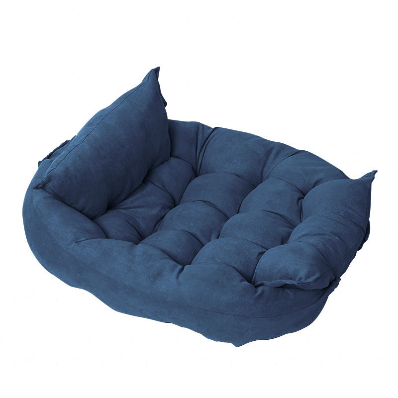 JMT-289866 Summer Folding Dog Sofa Bed - Soft Pet Mat for Small to Medium Dogs, Cozy and Versatile Kennel in Various Colors and Sizes