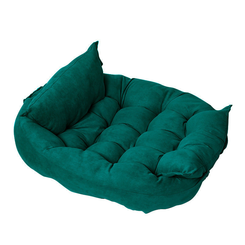 JMT-289866 Summer Folding Dog Sofa Bed - Soft Pet Mat for Small to Medium Dogs, Cozy and Versatile Kennel in Various Colors and Sizes