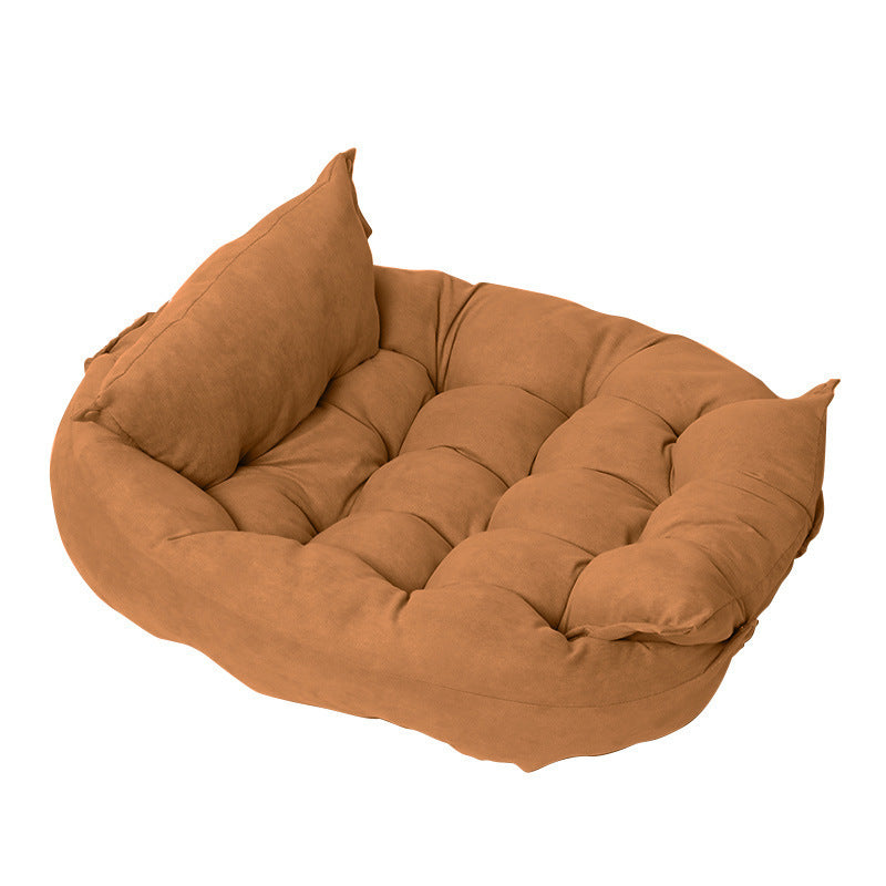 JMT-289866 Summer Folding Dog Sofa Bed - Soft Pet Mat for Small to Medium Dogs, Cozy and Versatile Kennel in Various Colors and Sizes