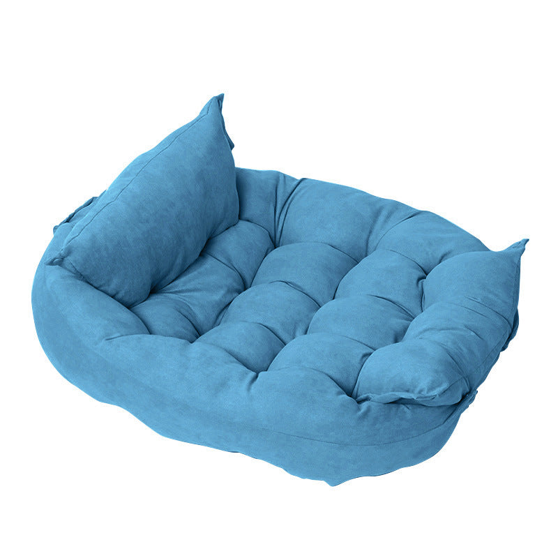 JMT-289866 Summer Folding Dog Sofa Bed - Soft Pet Mat for Small to Medium Dogs, Cozy and Versatile Kennel in Various Colors and Sizes