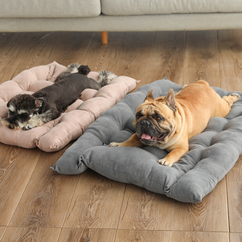 JMT-289866 Summer Folding Dog Sofa Bed - Soft Pet Mat for Small to Medium Dogs, Cozy and Versatile Kennel in Various Colors and Sizes