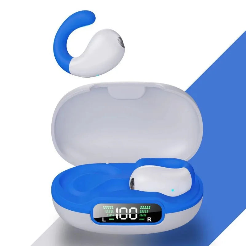 KTX-673427 Wireless Earphones with AI Translation, Noise Reduction, and Digital Display - Sport Design