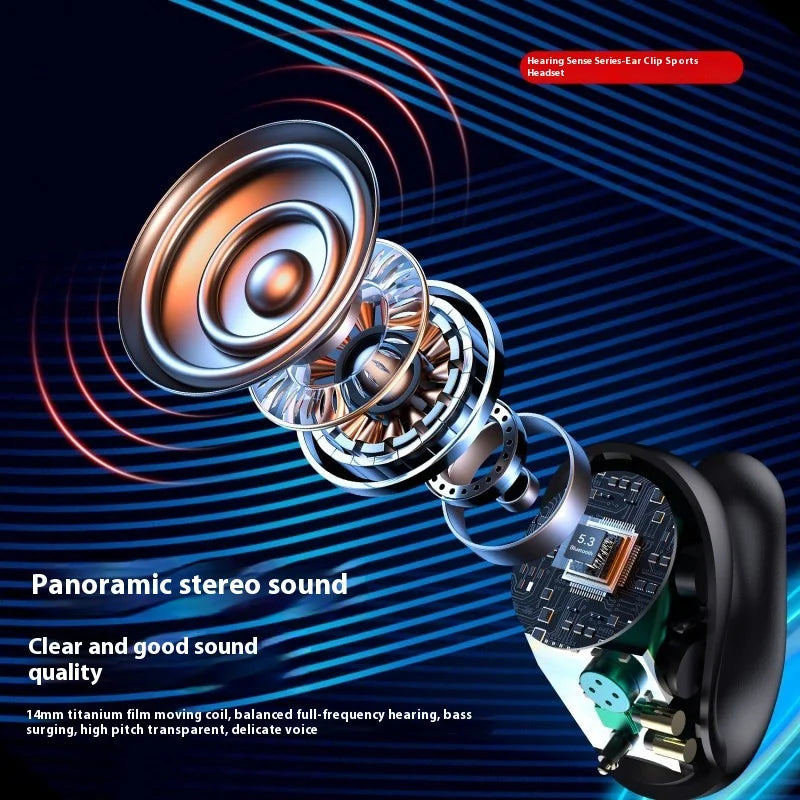 KTX-673427 Wireless Earphones with AI Translation, Noise Reduction, and Digital Display - Sport Design