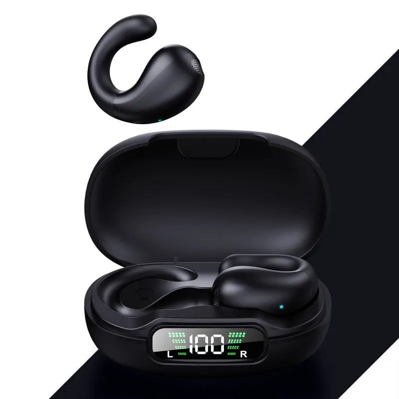 KTX-673427 Wireless Earphones with AI Translation, Noise Reduction, and Digital Display - Sport Design