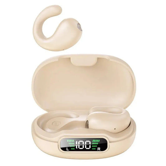 KTX-673427 Wireless Earphones with AI Translation, Noise Reduction, and Digital Display - Sport Design
