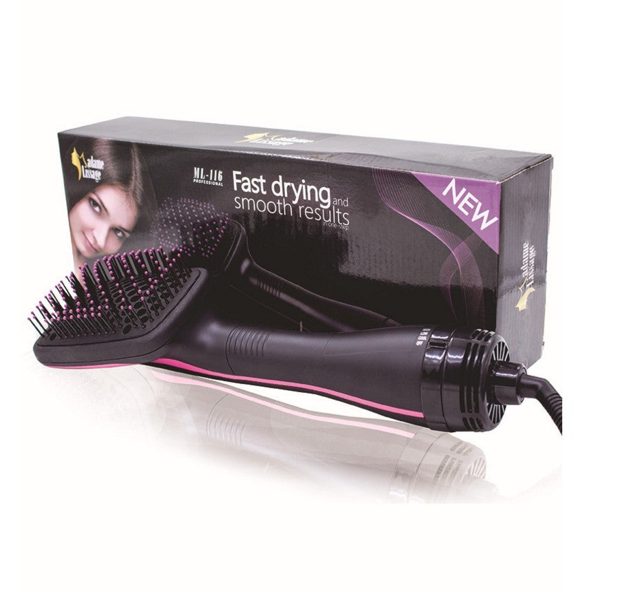 KTX-435411 Tourmaline Ceramic Constant Temperature Hairdressing Massage Comb - Curling Iron 37x8.3x10cm