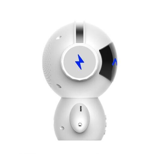 KTX-364179 Cute Mini Bluetooth Robot Speaker with 15-Hour Playtime, 5W Output Power, and 16GB Storage