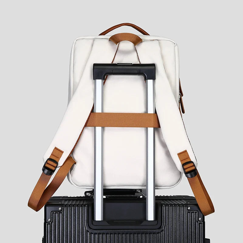 KTX-553619 Waterproof USB Charging Laptop Backpack for Outdoor Use with Computer Mezzanine