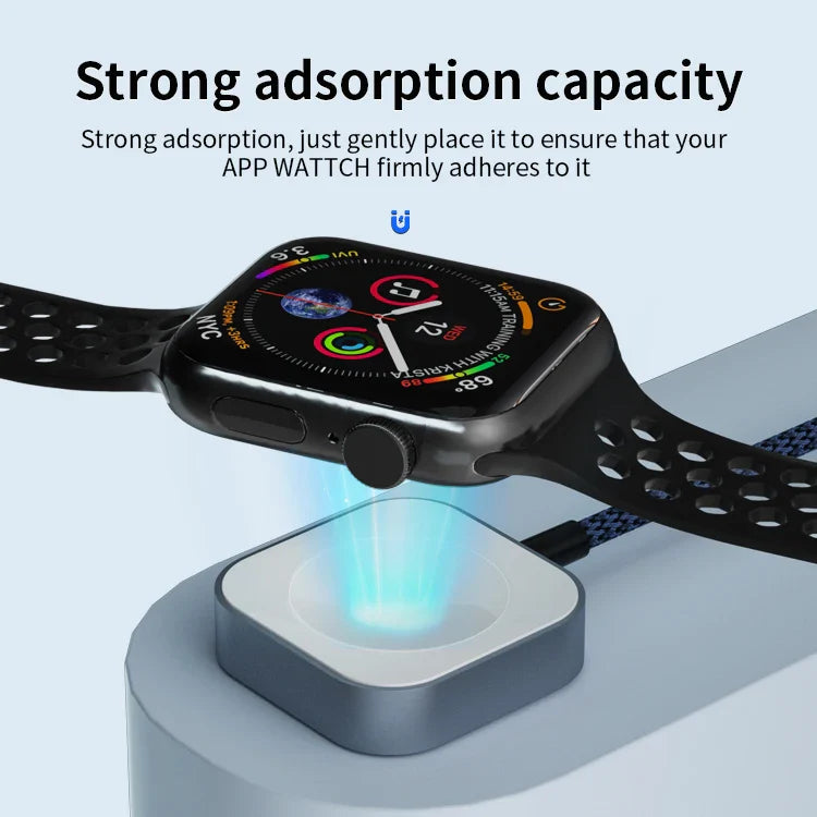 KTX-081043 5W Magnetic Wireless Charger for Apple Watch - Fast USB Charging Cable