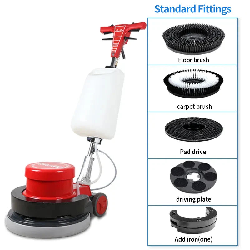 KTX-715667 High-Power Refurbished Marble Cement Floor Grinder for Polishing and Carpet Cleaning