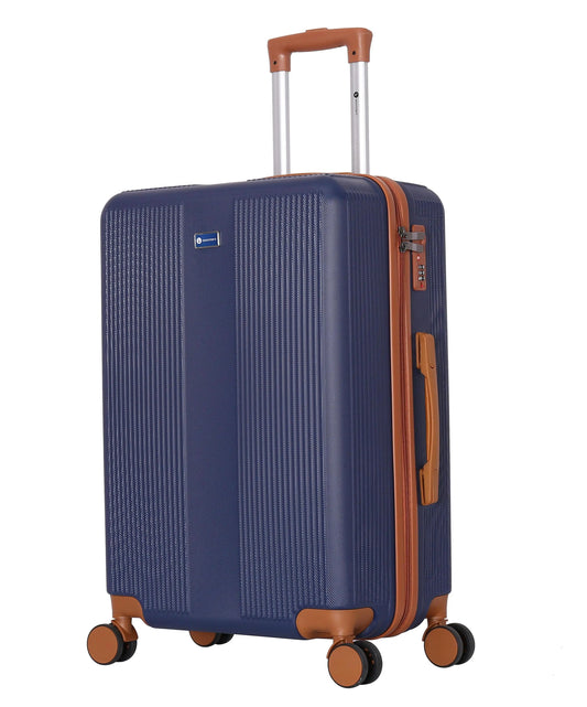 KTX-077075 2024 Colour Coordinated ABS Trolley Luggage Set - Stylish Roller Suitcases for Travel